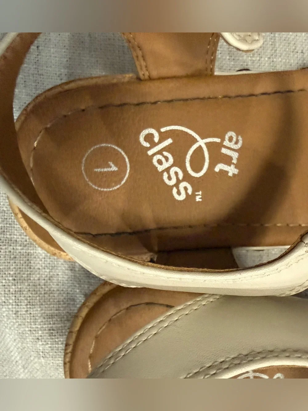 Art Class Tan Kids Sandals